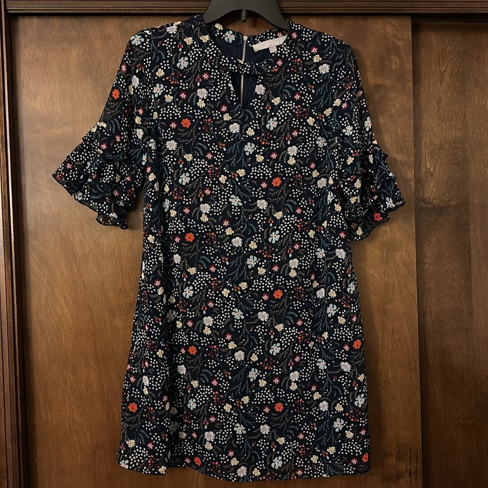 Smukke size 14 Navy floral dress
